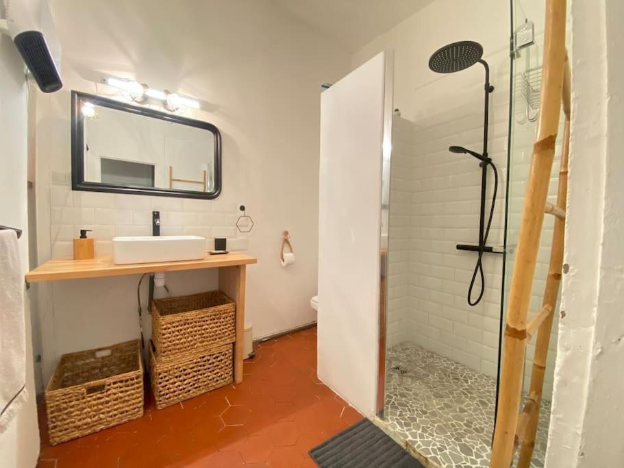 Le Jardin Secret De Nady Apartment การ์กาซอน ภายนอก รูปภาพ